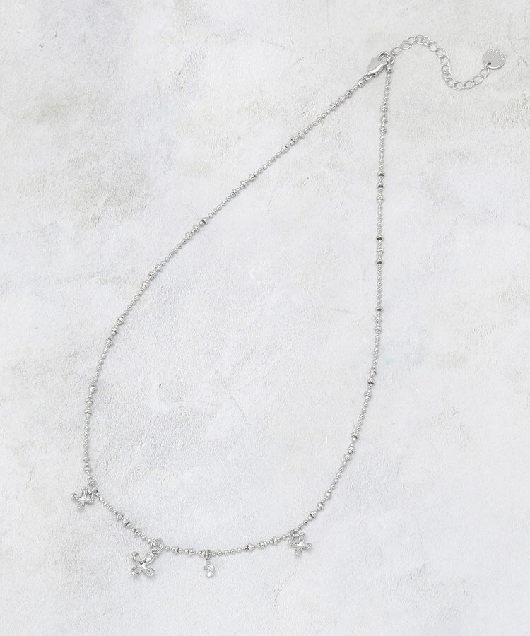 【SALE／20%OFF】OPAQUE.CLIP フラワーアッセンブルネックレス オペークドットクリップ アクセサリー・腕時計 ネックレス ゴールド シルバー