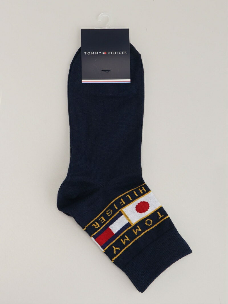 【SALE／30%OFF】TOMMY HILFIGER (M)TOMMY HILFIGER(トミーヒルフィガー) JAPAN NAIGAI TOKYO CAPSULE SOCKS トミーヒルフィガー 靴下・レッグウェア 靴下 ネイビー ホワイト