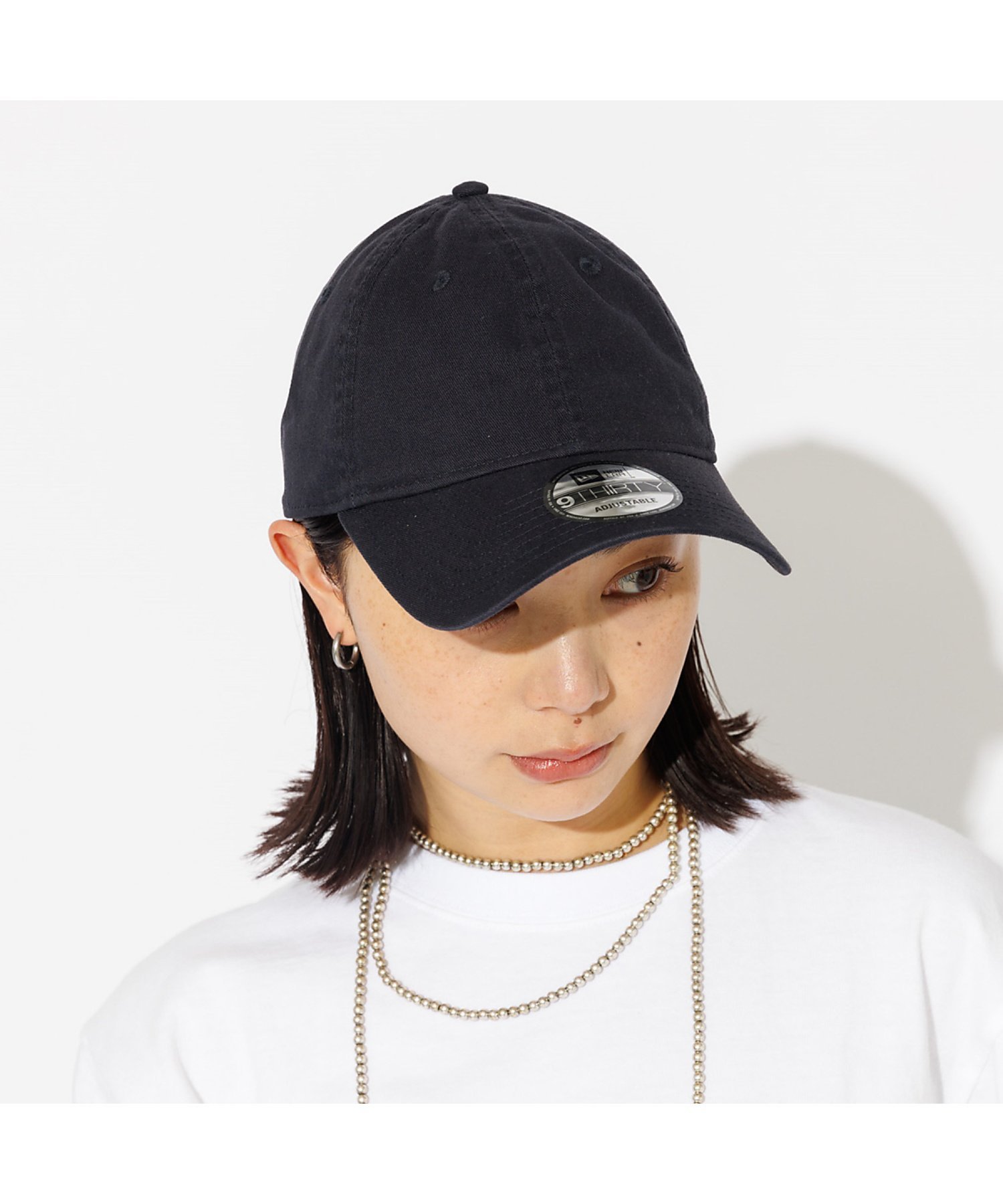 ニューエラ Rouge vif la cle 【MICA*NEW ERA/マイカ*ニューエラ】コラボレーションCAPキャップ ルージュ・ヴィフ ラクレ 帽子 ハット ネイビー ホワイト グレー【送料無料】