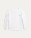 POLO RALPH LAUREN (ボーイズ 2才~7才)ダブルニット スウェットシャツ ラルフローレン トップス スウェット・トレーナー ホワイト【送料無料...