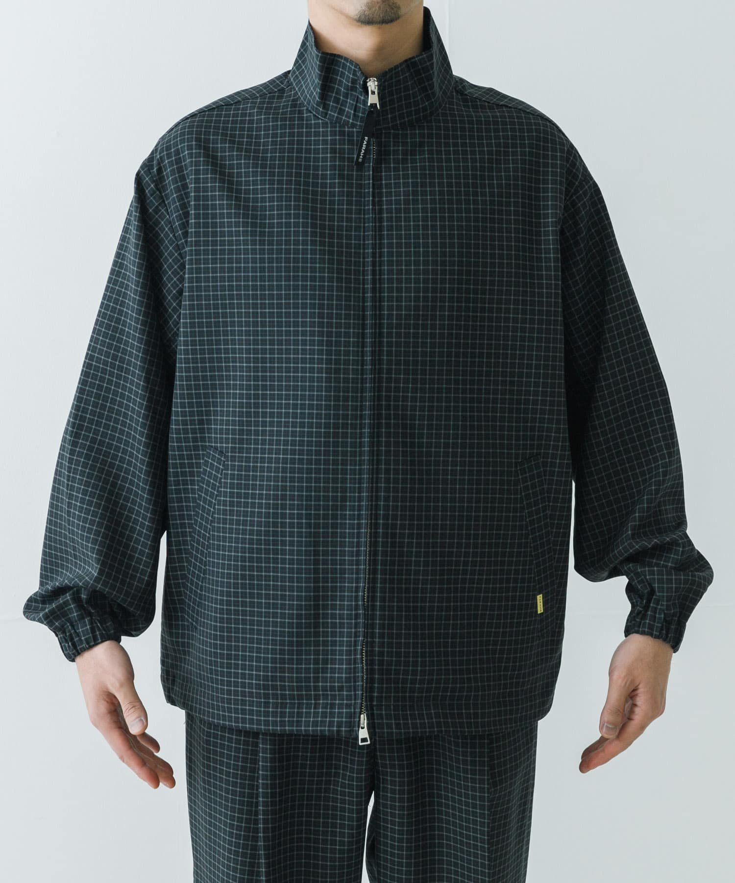 【SALE／45%OFF】URBAN RESEARCH FARAH Stand Collar Zip Up Blouson アーバンリサーチ ジャケット・アウター ブルゾン・ジャンパー ブラック【送料無料】