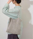 JOURNAL STANDARD relume 《WEB限定追加予約2》RELUME ラメアミトート ジャーナル スタンダード レリューム バッグ トートバッグ...