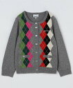 GANNI Cashmere Wool Mix Cardigan / K2533 / アーガイル柄 カシミヤ カーディガン 25SS フリークスストア トップス...