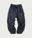 45R 撚杢平の908テントパンツ(インディゴ) フォーティファイブアール パンツ その他のパンツ ブルー【送料無料】