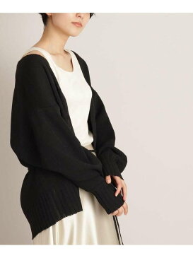【SALE/60%OFF】THE SHOP TK ショートカーディガン ザ ショップ ティーケー ニット カーディガン ホワイト ブラック グリーン