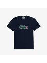 LACOSTE 鹿の子地ワニロゴTシャツ ラコステ カットソー【送料無料】