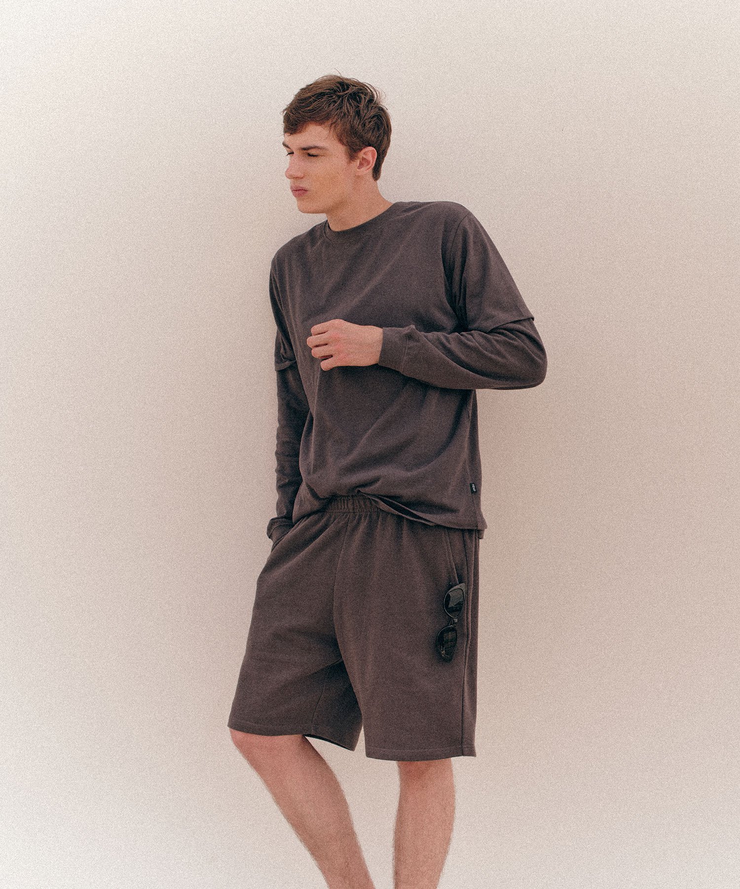HEMP@by manastash/HEMP SWEAT DAYS SHORTS マナスタッシュ パンツ その他のパンツ グレー