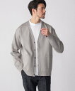 【SALE/65%OFF】SHIPS MEN SHIPS: ハイゲージ ダンボールニットカーディガン シップス トップス カーディガン ホワイト ネイビー グレ...