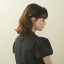 ALEXANDRE DE PARIS ボールピン アレクサンドル ドゥ パリ ヘアアクセサリー バレッタ・ヘアクリップ・ヘアピン ブラック ベージュ【送料無料】