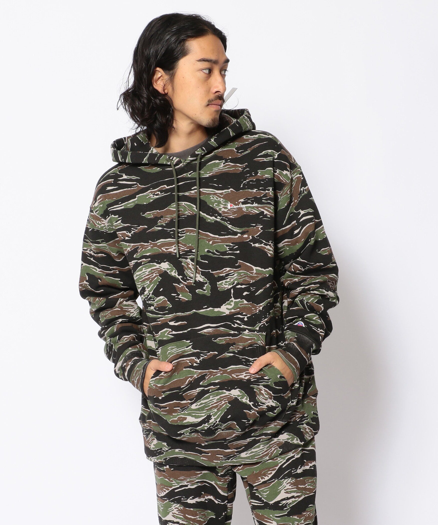ROYAL FLASH READYMADE /レディーメイド/HOODIE CAMO ロイヤルフラッシュ トップス パーカー・フーディー