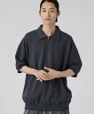 楽天Rakuten Fashion【SALE／50％OFF】NANO universe SPORTS WEAR/別注 ハーフジップ S/S ナノユニバース トップス カットソー・Tシャツ ブラック ホワイト レッド【送料無料】