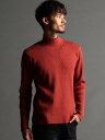 【SALE/30%OFF】NICOLE CLUB FOR MEN リブ編み ハイネックニット ニコル トップス ニット ホワイト オレンジ ブラウン ブラック【...