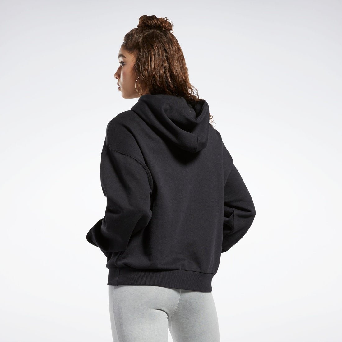 【SALE／60%OFF】Reebok ビッグ ロゴ フーディー / CL AE BIG LOGO FT HOODIE リーボック トップス パーカー・フーディー ブラック