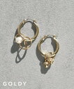 【SALE/10%OFF】GOLDY GOLDY/(W)アッセンブル チャーム アシンメトリー フープ ピアス セットアップセブン アクセサリー・腕時計 ピアス シルバー ゴールド