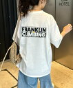 【SALE／10 OFF】CIAOPANIC TYPY FC バックロゴグラフィックテック半袖Tee チャオパニックティピー トップス カットソー Tシャツ ホワイト オレンジ ブラック【送料無料】