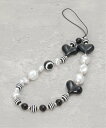 【SALE/25%OFF】VENCE share style Ladys パールビーズハート携帯ストラップ ヴァンス エクスチェンジ アクセサリー・腕時計 その...