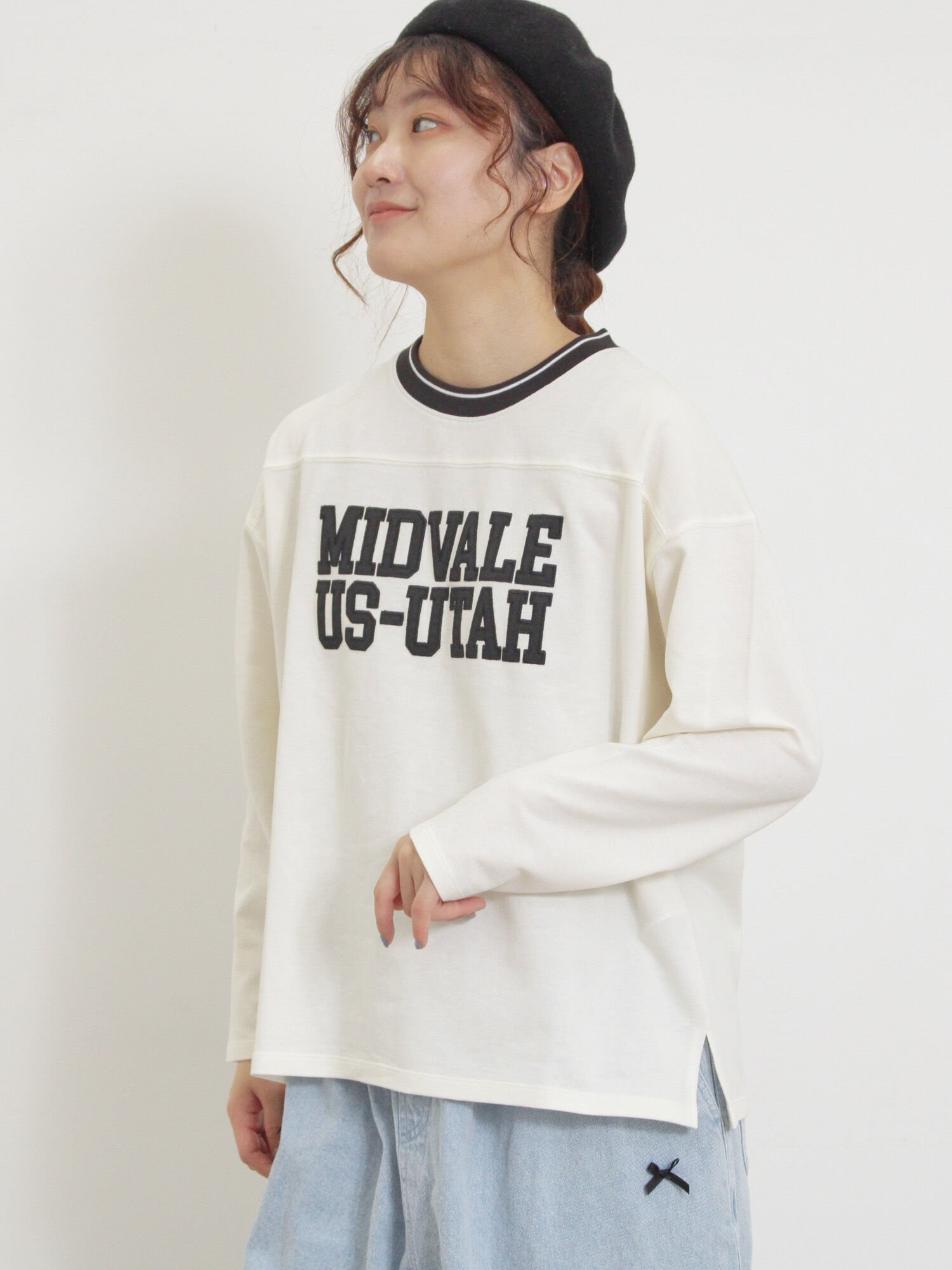 未使用級✨モンクール カットソー Tシャツ ペプラム 刺繍 ロゴ ワッペン 楽天市場】ワッペン ロゴ(Tシャツ・カットソー|トップス