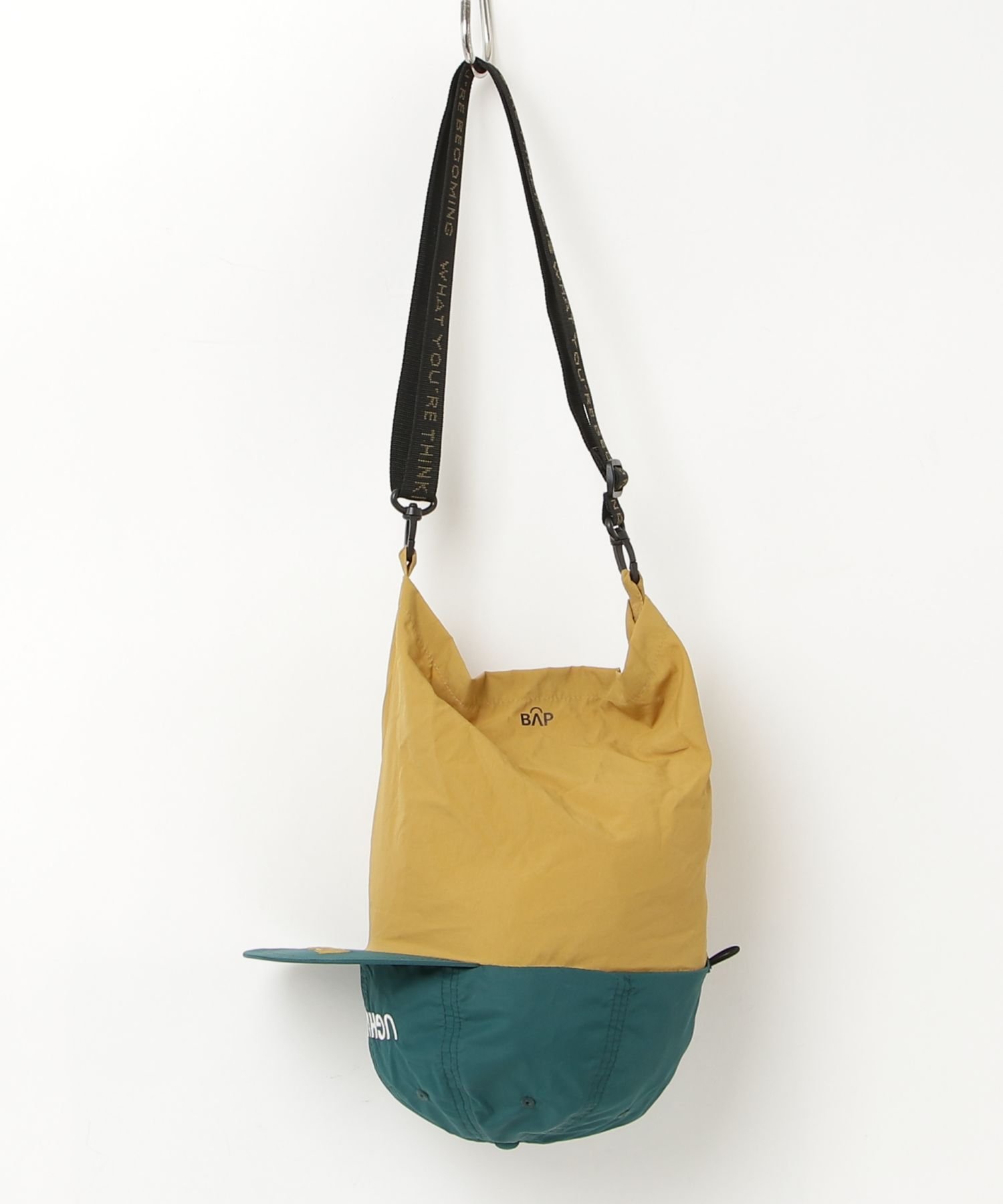 BEAVER BAP/バップ UGU UGU WORDFACE BagCap ビーバー ファッション雑貨 その他のファッション雑貨 グリーン【送料無料】