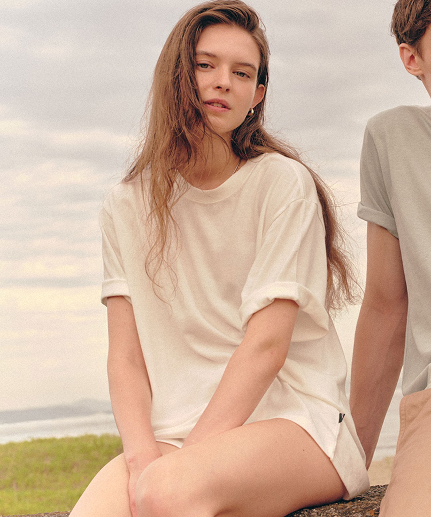 MANASTASH HEMP@by manastash/HEMP S/S DAYS TEE CREW マナスタッシュ トップス カットソー・Tシャツ グレー ホワイト グリーン ブラウン【送料無料】