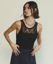 MAISON SPECIAL 2way See-through Combination Tank Top メゾンスペシャル トップス ノースリーブ・タンクトップ...