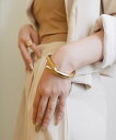 【SALE/50%OFF】styiro styiro/ニッケルフリー ビジューパイプクリップバングル イストワール アクセサリー・腕時計 ブレスレット・バングル ゴールド シルバー