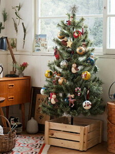 クリスマスツリーの 足元隠し でおしゃれかわいいインテリアに おすすめグッズ 口コミ ノジ子のこどもアンテナ