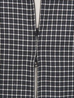 Tweed Blouson 1125-139-6950: Dark Grey Tweed Blouson 1125-139-6950: Dark Grey