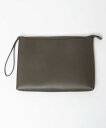 【SALE/50%OFF】URBAN RESEARCH PUレザークラッチバッグ アーバンリサーチ バッグ クラッチバッグ ブラック グレー