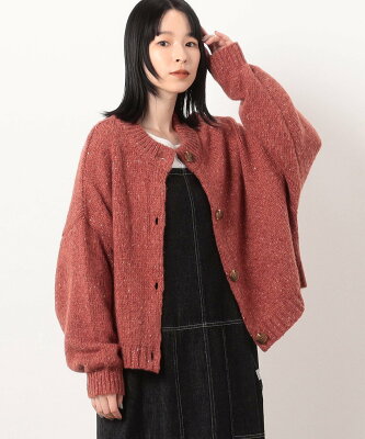 【SALE/30%OFF】ONIGIRI ももんが ネップ カーディガン コムサイズム トップス カーディガン グレー イエロー ベージュ オレンジ【送料無料】