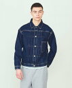 ユナイテッドアローズ UNITED ARROWS & SONS ＜UNITED ARROWS & SONS＞ DENIM TRUCKER JACKET/デニムジャケット ユナイテッドアローズ ジャケット・アウター デニムジャケット ネイビー ブラック【送料無料】