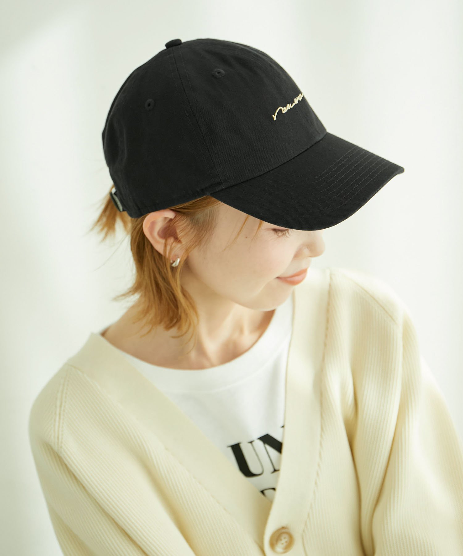 ロペピクニック 帽子 レディース ROPE' PICNIC PASSAGE 【NEWERA(R)/別注】Casual Classic handwritten logo cap ロペピクニック 帽子 キャップ ブラック ホワイト ブルー イエロー【送料無料】