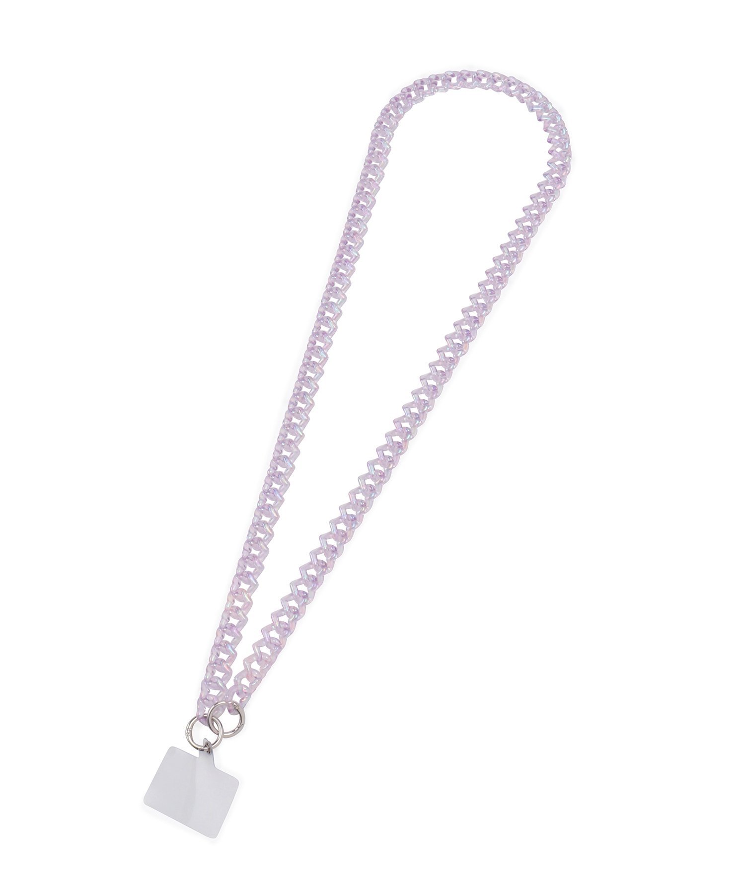 【SALE／50%OFF】ROPE' PICNIC PASSAGE オーロラハートビーズショルダーストラップ ロペピクニック スマホグッズ・オーディオ機器 その他のスマホグッズ・オーディオ機器 ホワイト パープル stylife-14612924 Rakuten Fashion サンプル画像3
