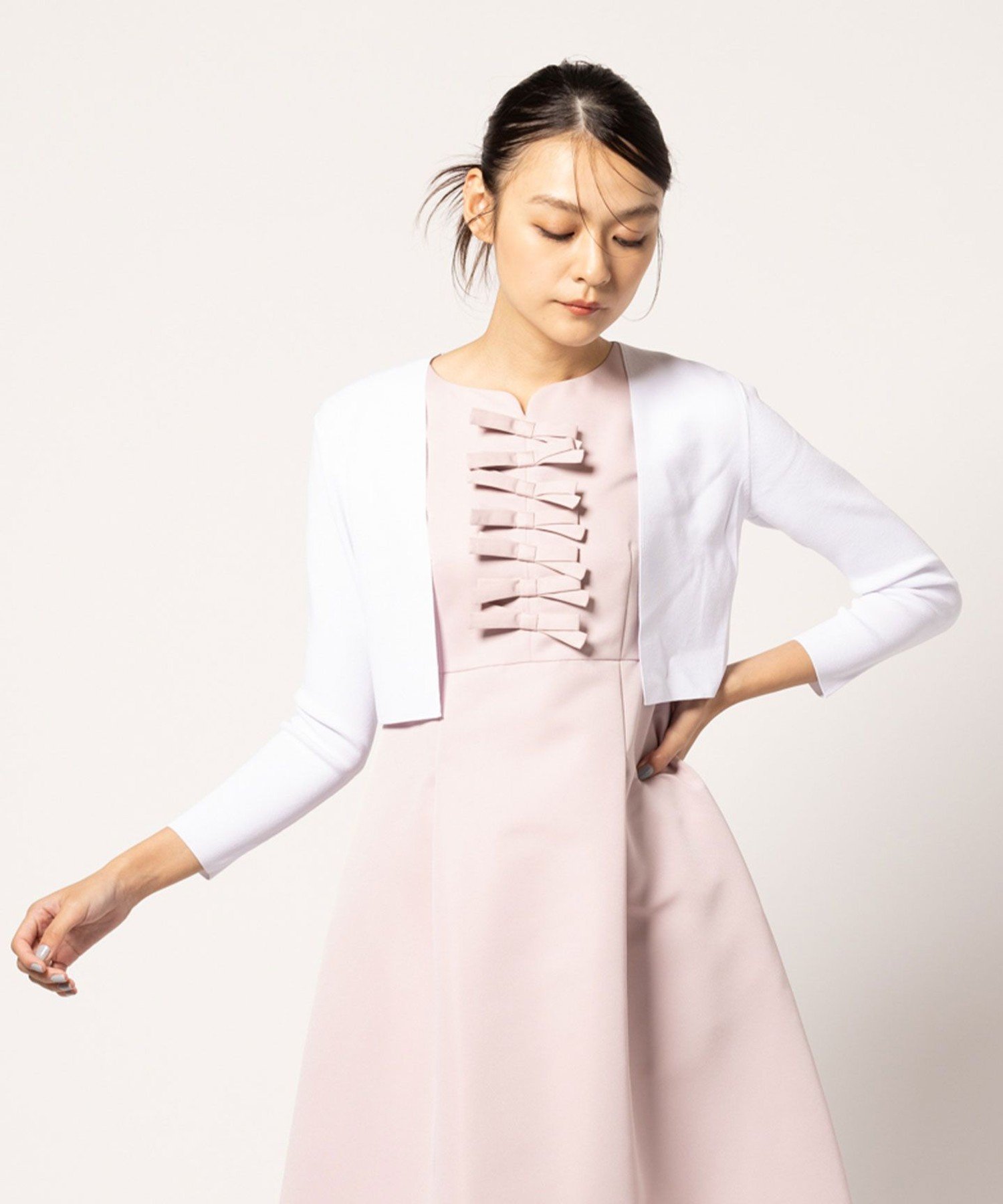 TOCCA SQUARE BOLERO ボレロ トッカ トップス カーディガン ブラック ネイビー ブ...