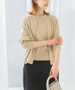 【SALE/50%OFF】URBAN RESEARCH ROSSO 『WEB限定』吸水速乾ニットアンサンブル アーバンリサーチロッソ トップス ニット ネイビー ベージュ【送料無料】
