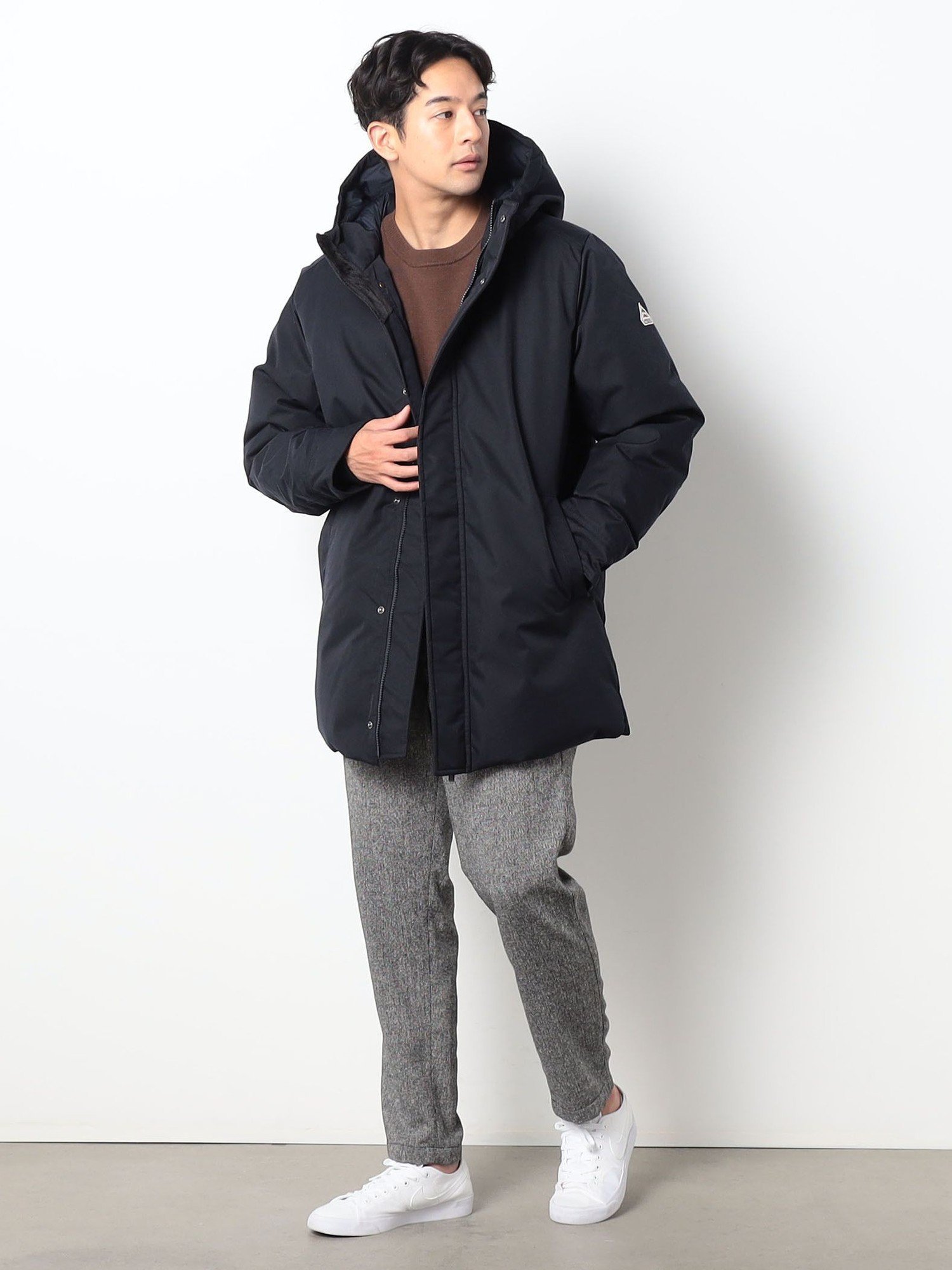 Grand PARK NICOLE 【PYRENEX】(ピレネックス) PAU(ポー) ニコル ジャケット・アウター その他のジャケット・アウター ネイビー ブラック【送料無料】