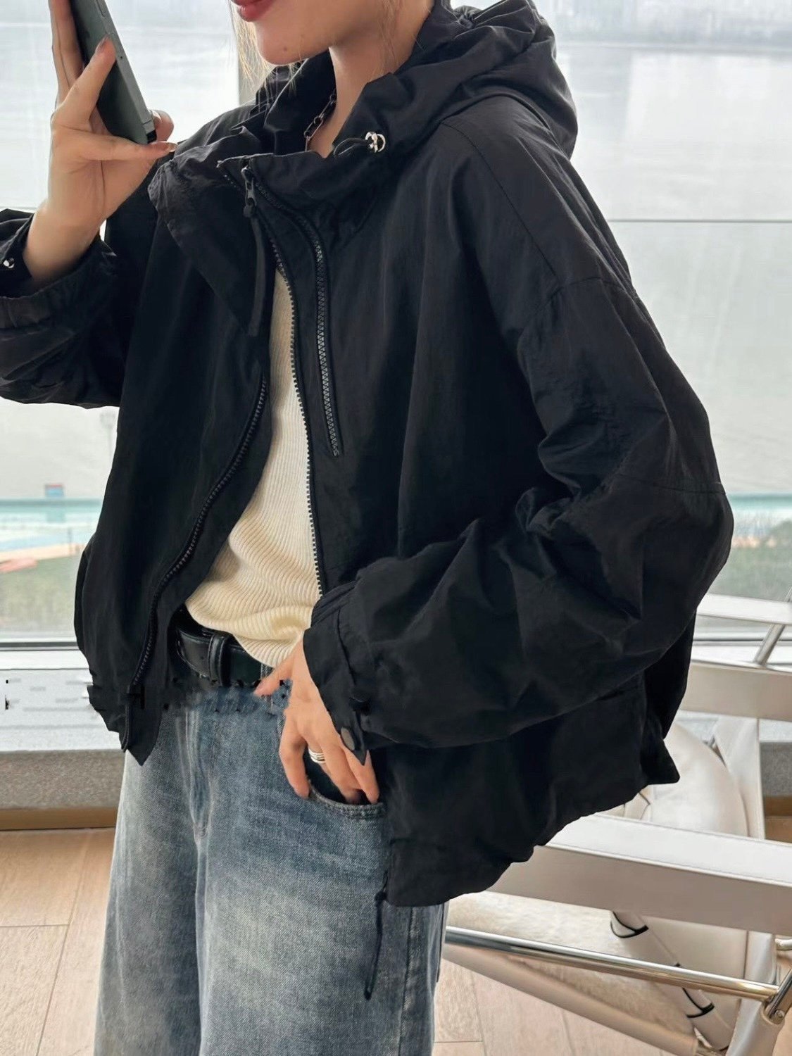 【SALE／5%OFF】LADY LIKE 【秋冬新作】シャカシャカマウンテンパーカー ディアベル ジャケット・アウ..