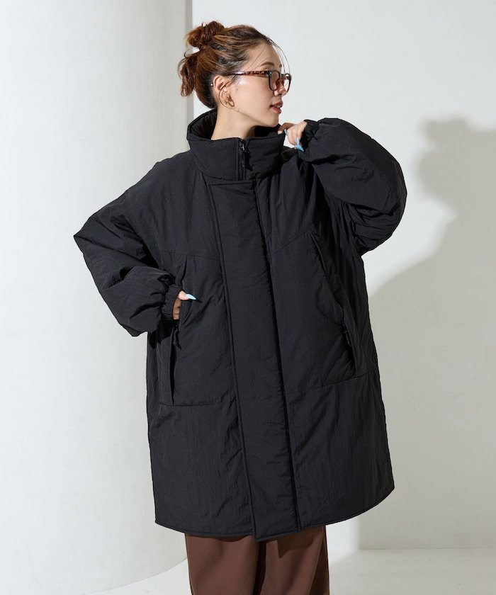 FREAK'S STORE モンスター パーカー シンサレート(TM)中綿(コート)【限定展開】25AW フリークスストア ジャケット・アウター ダウンジャケット・ダウンベスト グリーン ブラック ベージュ【送料無料】のサムネイル