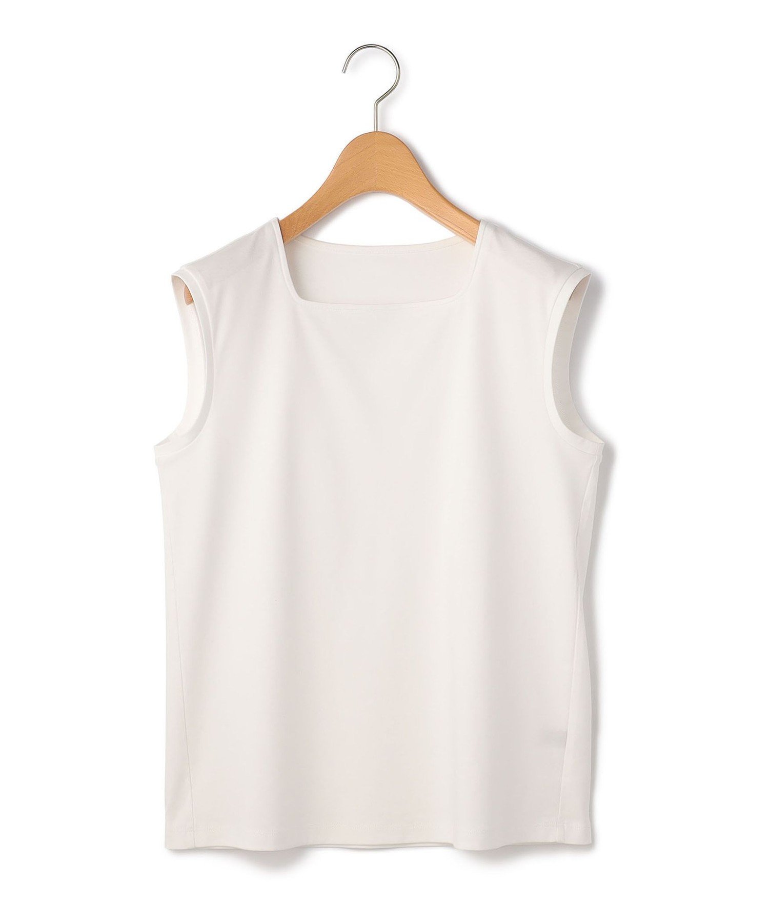 KEITH 【Lサイズ】COOLスムースノースリーブ キース トップス カットソー・Tシャツ ネイビー ホワイト