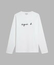 アニエスベー ペアTシャツ agnes b. HOMME S137 TS ロゴTシャツ アニエスベー トップス カットソー・Tシャツ ホワイト【送料無料】