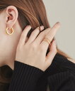 【SALE/27%OFF】ciite' 【 金属アレルギー対応 】 ニュアンスリング サージカルステンレス シーテ アクセサリー・腕時計 リング・指輪 ゴールド
