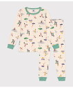 【SALE/20%OFF】PETIT BATEAU 長袖パジャマ プチバトー インナー・ルームウェア パジャマ【送料無料】