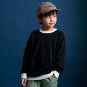 branshes 【WEB限定/DRC/やわらか薄手裏毛】無地トレーナー ブランシェス トップス スウェット・トレーナー ブルー イエロー ブラウン ホワイト ...