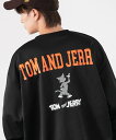 【SALE/50%OFF】improves TOM&JERRY トムとジェリー ダンボール トレーナー インプローブス トップス スウェット・トレーナー ブラッ...