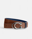 COACH 【公式】シグネチャー バックル カット トゥ サイズ リバーシブル ベルト 38MM コーチ ファッション雑貨 ベルト ブラウン【送料無料】
