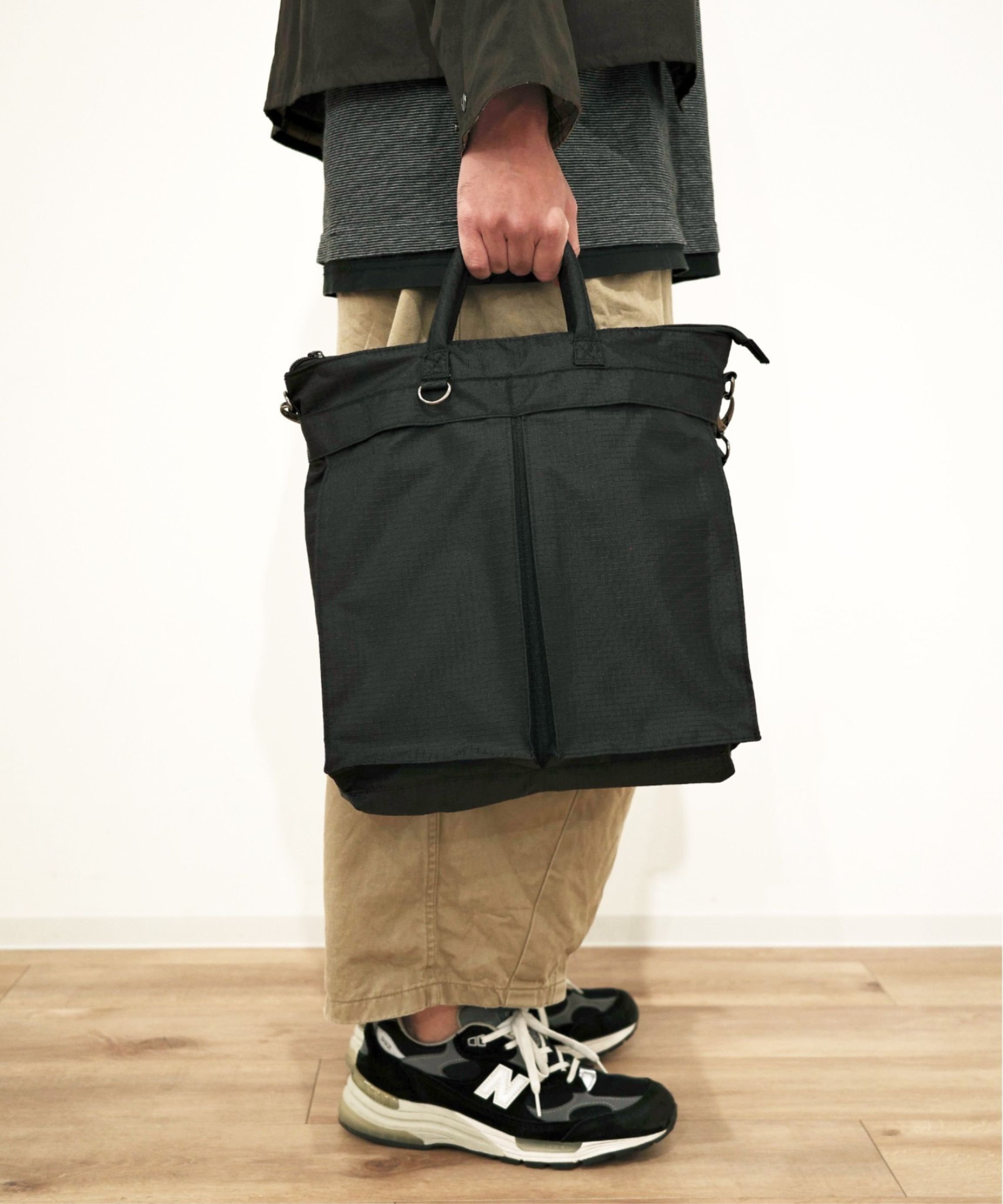BEAVER PACKING/パッキング 別注HELMET BAG ヘルメットバッグ ビーバー バッグ その他のバッグ ブラック【送料無料】