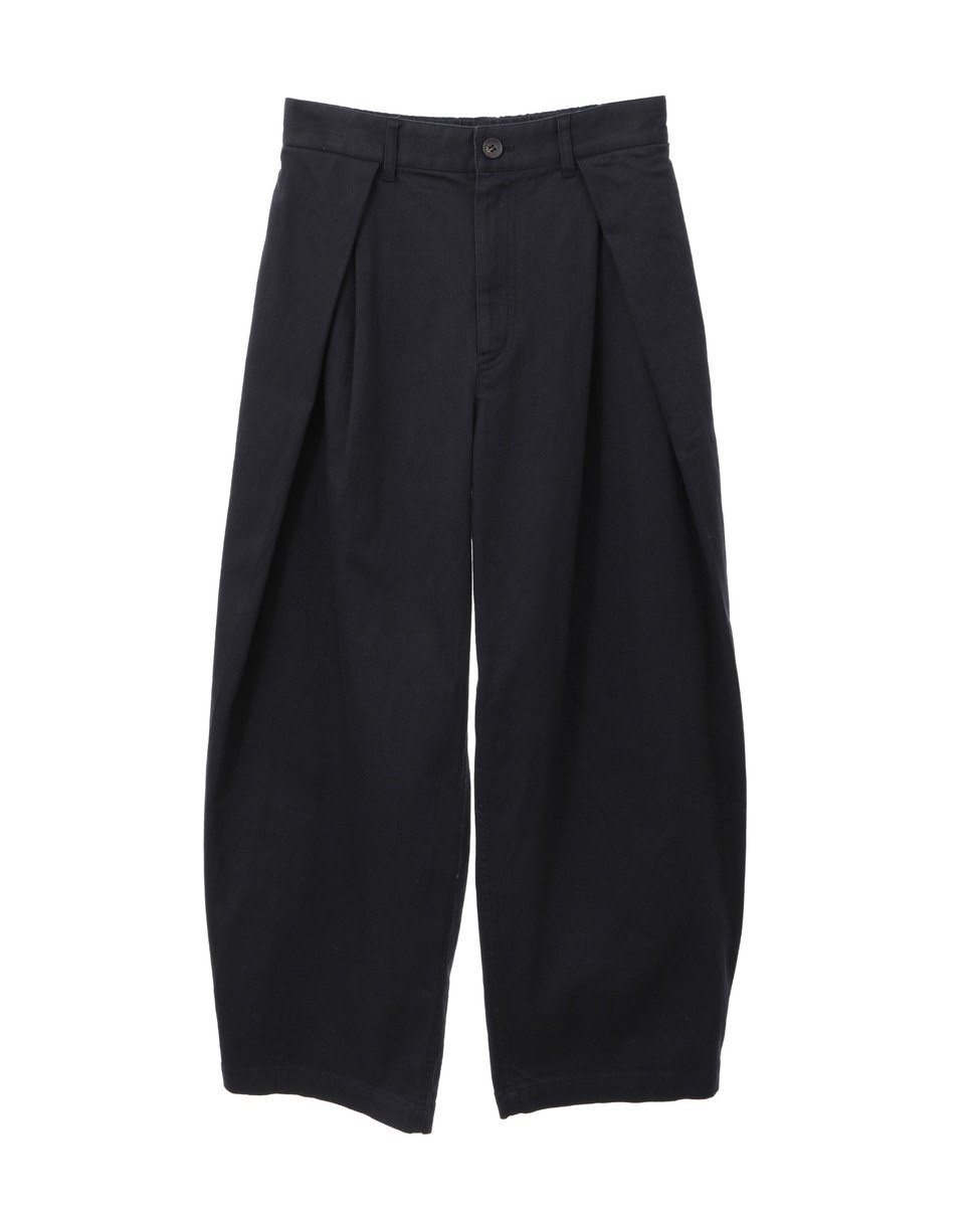 Liesse タックパンツ リエス パンツ その他のパンツ ネイビー ブルー