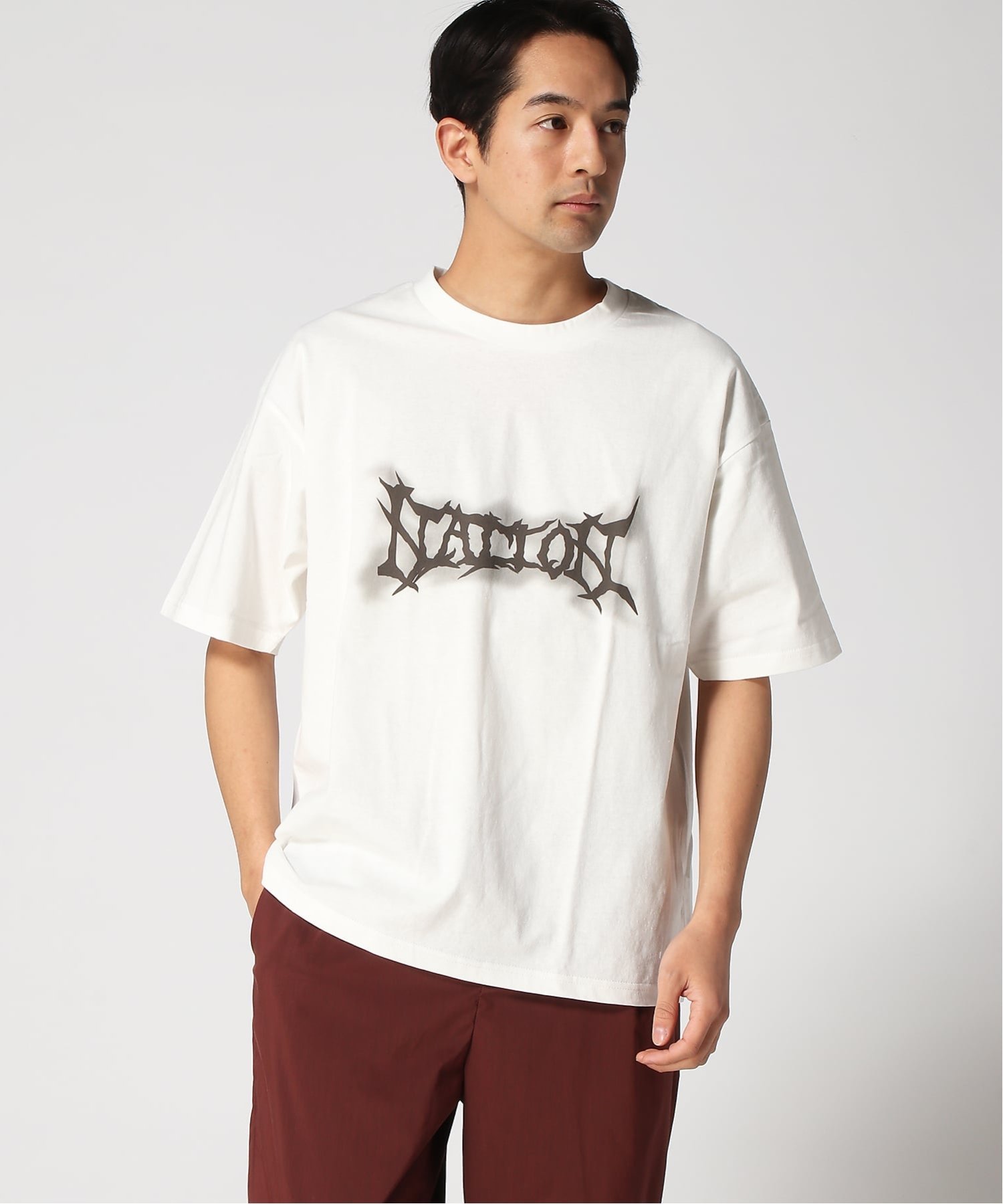 【SALE／37%OFF】ILL'S (M)ILL'S/IL25020-TT コンファーム トップス カットソー・Tシャツ ホワイト ブラック