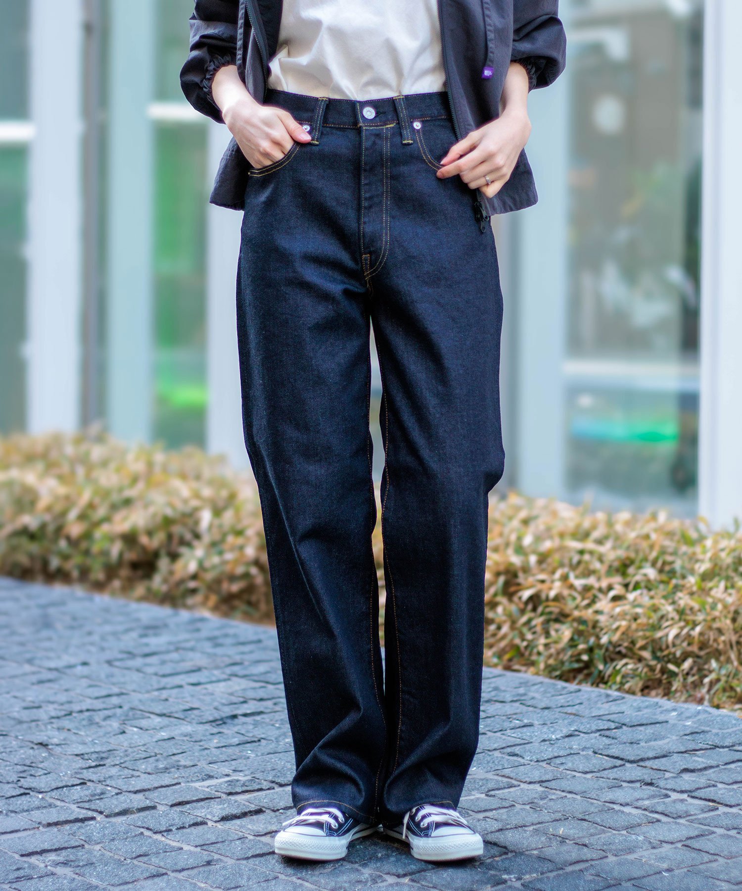D.M.G. ストレッチデニム 5Pストレートデニム ドミンゴ パンツ ジーンズ・デニムパンツ【送料無料】