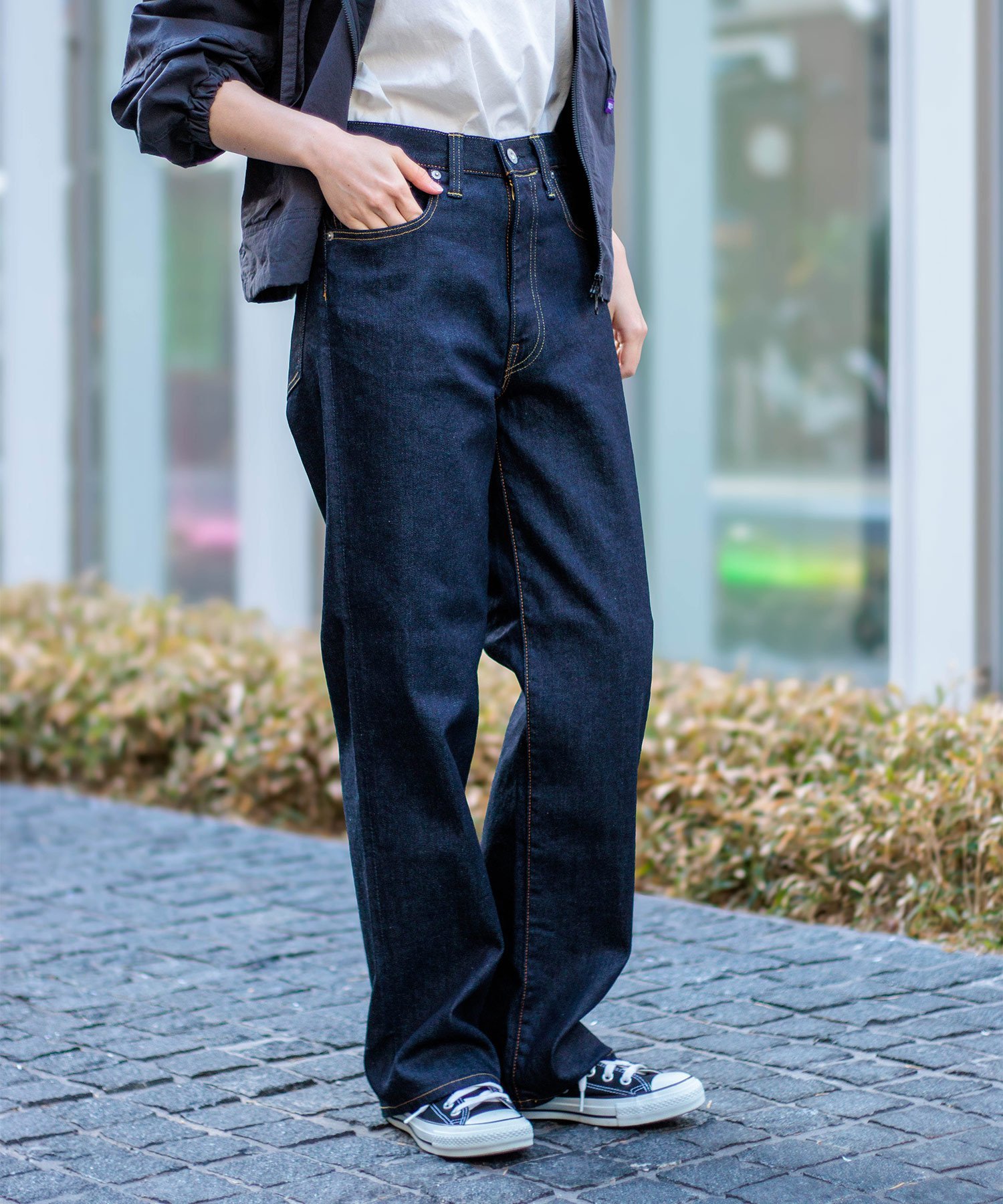 D.M.G. ストレッチデニム 5Pストレートデニム ドミンゴ パンツ ジーンズ・デニムパンツ【送料無料】