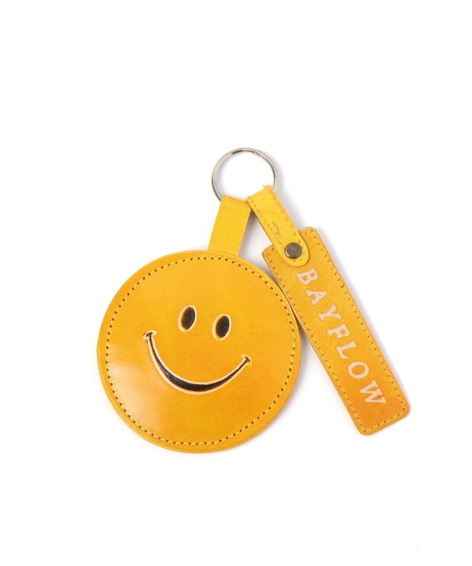 BAYFLOW BF SMILEヤンピーキーホルダー ベイフロー ファッション雑貨 チャーム・キーチェーン イエロー